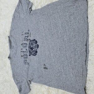 Polo by Ralph Lauren Gray Graphic T-Shirt